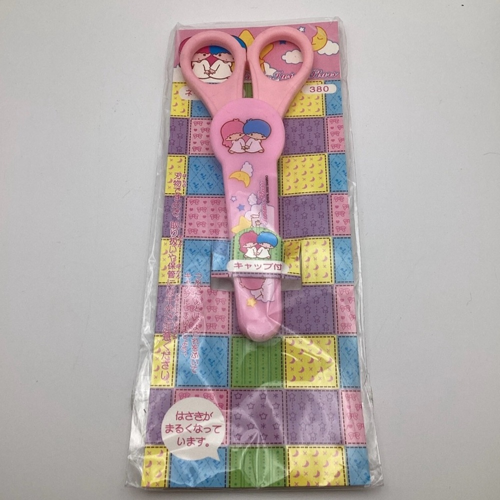 Sanrio Little Twin Stars Safety Scissors 2002 Kiki & Lala Vintage
